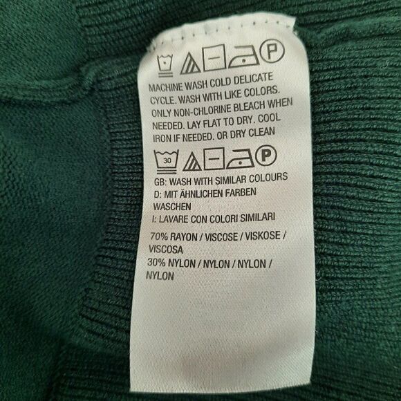 J by JasonWu Green  Long Sleeve  Blouse size S - Picture 4 of 6